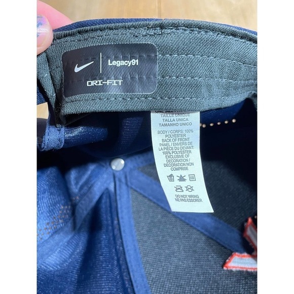 Nike Legacy 91 Dri-Fit UVA hat. One size fits most. UVA LOGO. - Picture 3 of 3